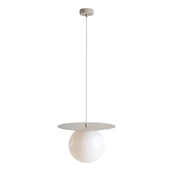 Aldex Loop bézs-fehér függesztett lámpa (ALD-1125G17_L) E27 1 izzós IP20