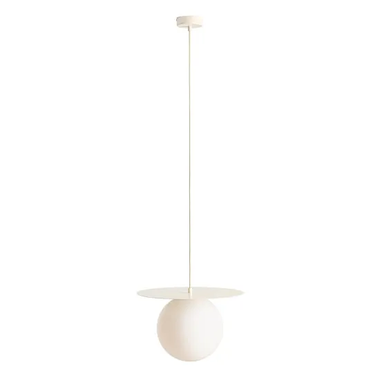 Aldex Loop krém-fehér függesztett lámpa (ALD-1125G9_L) E27 1 izzós IP20