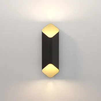 Astro Lighting Ako 420 fekete-arany LED fali lámpa (AST-1481014) LED 1 izzós IP20