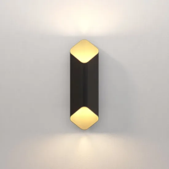 Astro Lighting Ako 420 fekete-arany LED fali lámpa (AST-1481014) LED 1 izzós IP20