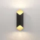 Astro Lighting Ako 420 fekete-arany LED fali lámpa (AST-1481014) LED 1 izzós IP20