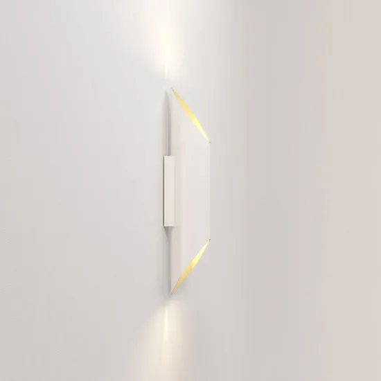 Astro Lighting Ako 420 fehér-arany LED fali lámpa (AST-1481015) LED 1 izzós IP20