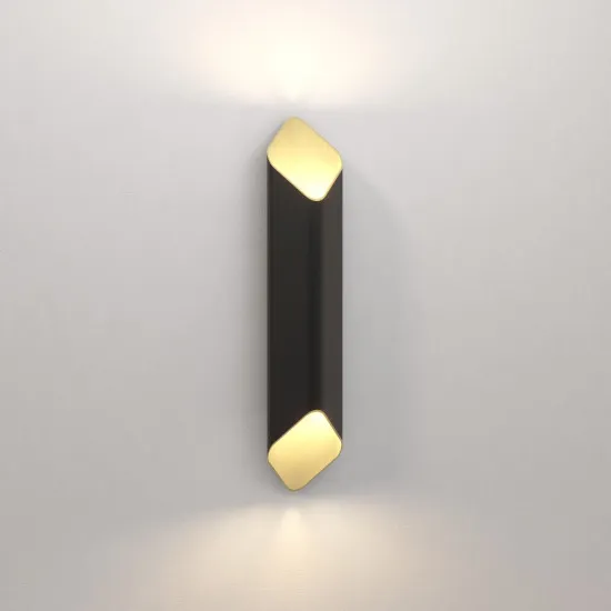Astro Lighting Ako 600 fekete-arany LED fali lámpa (AST-1481017) LED 1 izzós IP20