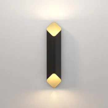 Astro Lighting Ako 600 fekete-arany LED fali lámpa (AST-1481017) LED 1 izzós IP20