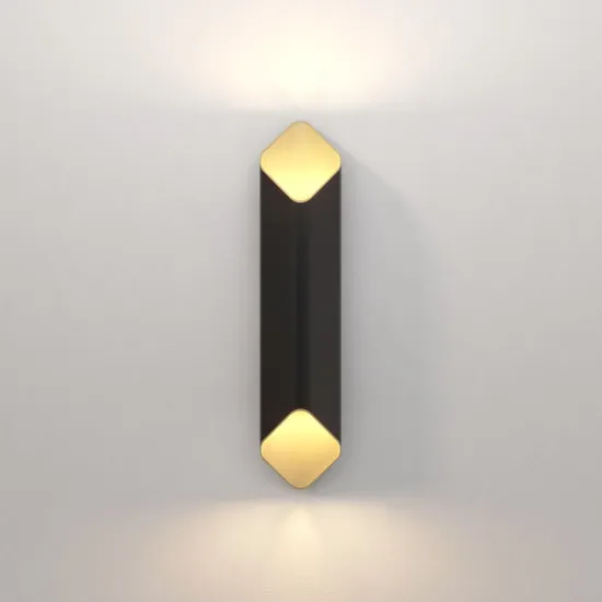 Astro Lighting Ako 600 fekete-arany LED fali lámpa (AST-1481017) LED 1 izzós IP20