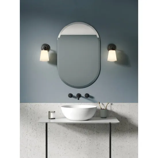 Astro Lighting Anton fekete fürdőszobai falikar (AST-1106006) E14 1 izzós IP44