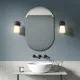 Astro Lighting Anton fekete fürdőszobai falikar (AST-1106006) E14 1 izzós IP44