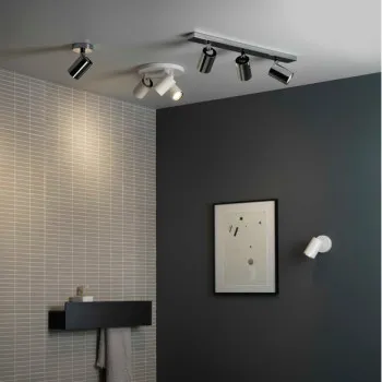 Astro Lighting Aqua Triple Round fehér mennyezeti spotlámpa (AST-1393002) GU10 3 izzós IP44