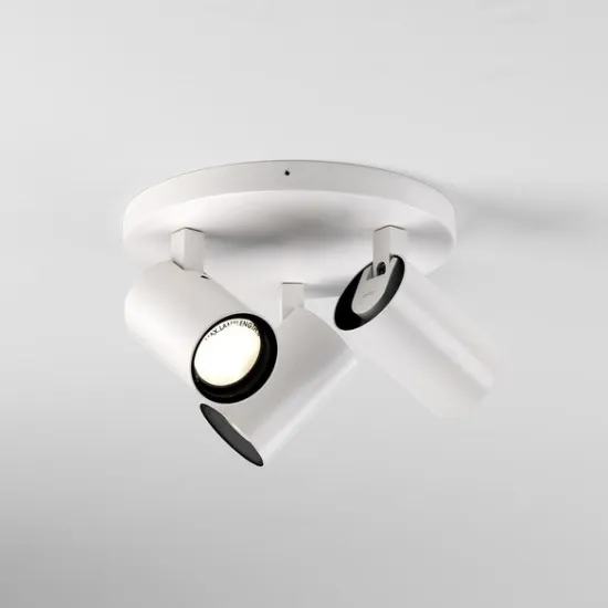Astro Lighting Aqua Triple Round fehér mennyezeti spotlámpa (AST-1393002) GU10 3 izzós IP44