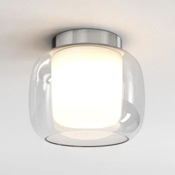Astro Lighting Aquina Ceiling 240 króm fürdőszobai mennyezeti lámpa (AST-1450003) E27 1 izzós IP44
