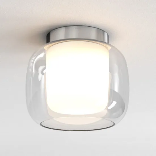 Astro Lighting Aquina Ceiling 240 króm fürdőszobai mennyezeti lámpa (AST-1450003) E27 1 izzós IP44