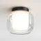Astro Lighting Aquina Ceiling 240 fekete fürdőszobai mennyezeti lámpa (AST-1450009) E27 1 izzós IP44