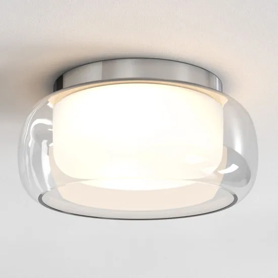 Astro Lighting Aquina Ceiling 360 króm fürdőszobai mennyezeti lámpa (AST-1450004) E27 2 izzós IP44