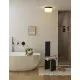 Astro Lighting Aquina Ceiling 360 fekete fürdőszobai mennyezeti lámpa (AST-1450011) E27 2 izzós IP44