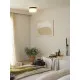 Astro Lighting Aquina Ceiling 360 fekete fürdőszobai mennyezeti lámpa (AST-1450011) E27 2 izzós IP44