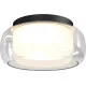 Astro Lighting Aquina Ceiling 360 fekete fürdőszobai mennyezeti lámpa (AST-1450011) E27 2 izzós IP44