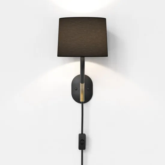 Astro Lighting Arbor fekete falikar (AST-1479001) E14 1 izzós IP20