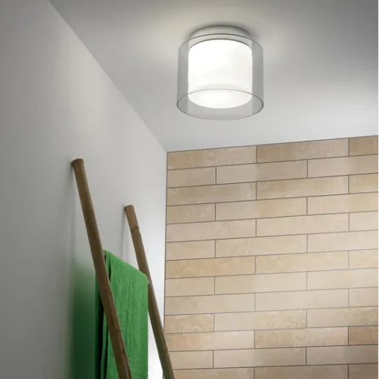 Astro Lighting Arezzo Ceiling króm fürdőszobai mennyezeti lámpa (AST-1049003) E27 1 izzós IP44