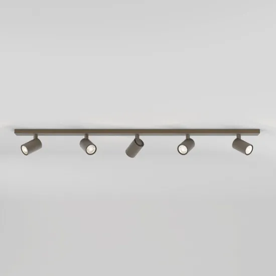 Astro Lighting Ascoli Five Bar barna mennyezeti spotlámpa (AST-1286060) GU10 5 izzós IP20