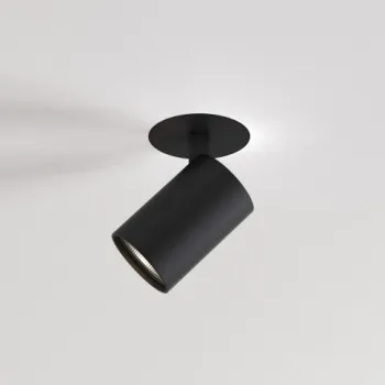 Astro Lighting Ascoli Flush Fire-rated fekete mennyezeti spotlámpa (AST-1286096) GU10 1 izzós IP20