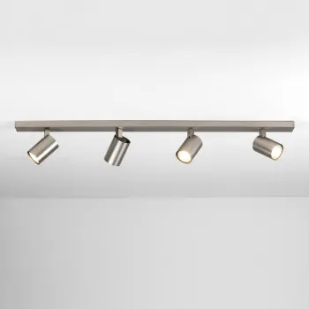Astro Lighting Ascoli Four Bar nikkel mennyezeti spotlámpa (AST-1286133) GU10 4 izzós IP20