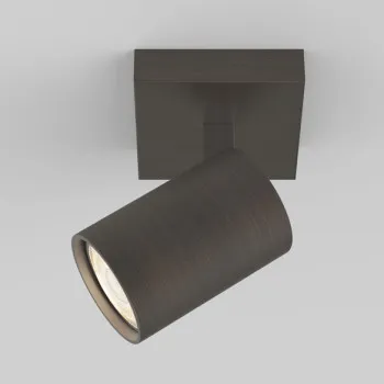 Astro Lighting Ascoli Single barna fali/mennyezeti spotlámpa (AST-1286004) GU10 1 izzós IP20