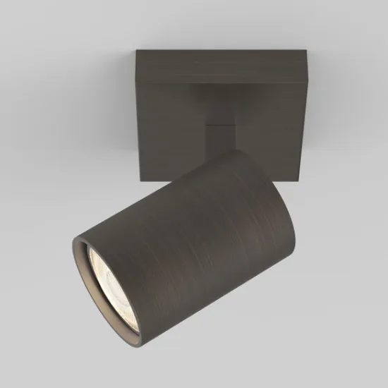 Astro Lighting Ascoli Single barna fali/mennyezeti spotlámpa (AST-1286004) GU10 1 izzós IP20