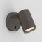 Astro Lighting Ascoli Single Switched barna fali/mennyezeti spotlámpa (AST-1286009) GU10 1 izzós IP20