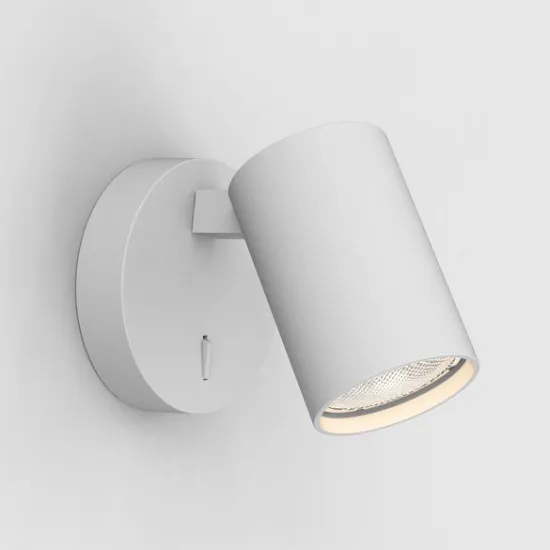 Astro Lighting Ascoli Single Switched fehér fali/mennyezeti spotlámpa (AST-1286010) GU10 1 izzós IP20