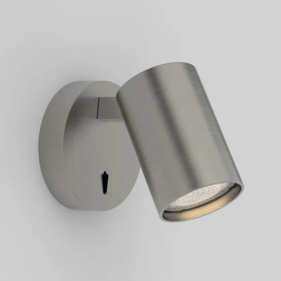 Astro Lighting Ascoli Single Switched nikkel fali/mennyezeti spotlámpa (AST-1286011) GU10 1 izzós IP20