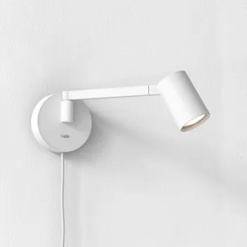 Astro Lighting Ascoli Swing Plug-in fehér falikar (AST-1286137) GU10 1 izzós IP20