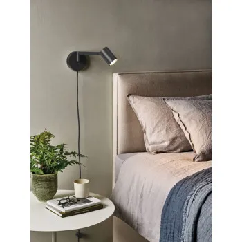 Astro Lighting Ascoli Swing Plug-in fekete falikar (AST-1286138) GU10 1 izzós IP20