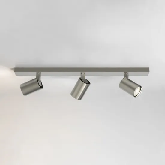Astro Lighting Ascoli Triple Bar nikkel mennyezeti spotlámpa (AST-1286129) GU10 3 izzós IP20
