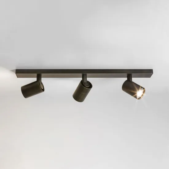 Astro Lighting Ascoli Triple Bar barna mennyezeti spotlámpa (AST-1286130) GU10 3 izzós IP20