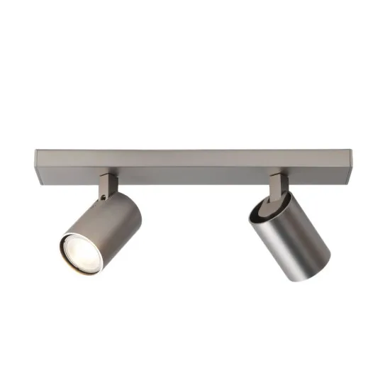 Astro Lighting Ascoli Twin nikkel mennyezeti spotlámpa (AST-1286125) GU10 2 izzós IP20