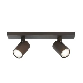 Astro Lighting Ascoli Twin barna mennyezeti spotlámpa (AST-1286126) GU10 2 izzós IP20