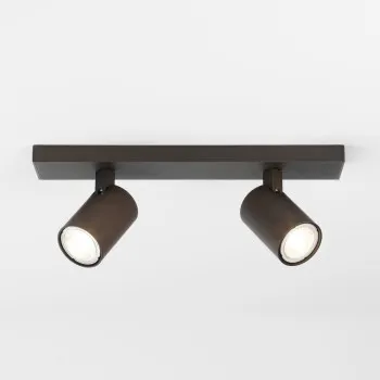 Astro Lighting Ascoli Twin barna mennyezeti spotlámpa (AST-1286126) GU10 2 izzós IP20