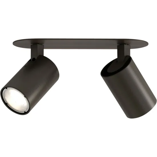 Astro Lighting Ascoli Twin Recessed barna mennyezeti spotlámpa (AST-1286098) GU10 2 izzós IP20