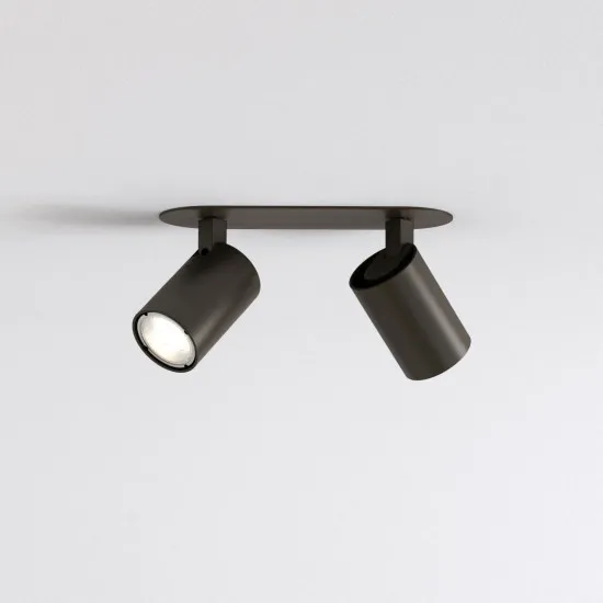 Astro Lighting Ascoli Twin Recessed barna mennyezeti spotlámpa (AST-1286098) GU10 2 izzós IP20