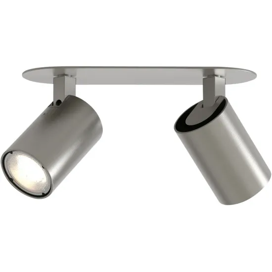 Astro Lighting Ascoli Twin Recessed nikkel mennyezeti spotlámpa (AST-1286099) GU10 2 izzós IP20