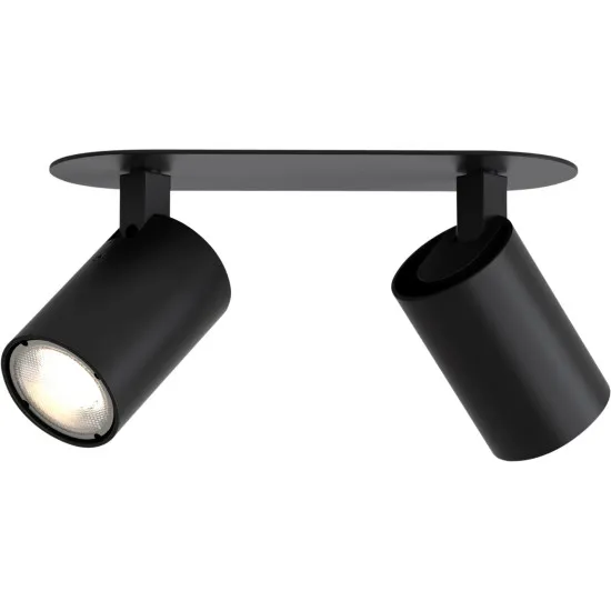 Astro Lighting Ascoli Twin Recessed fekete mennyezeti spotlámpa (AST-1286100) GU10 2 izzós IP20