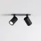 Astro Lighting Ascoli Twin Recessed fekete mennyezeti spotlámpa (AST-1286100) GU10 2 izzós IP20
