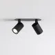 Astro Lighting Ascoli Twin Recessed fekete mennyezeti spotlámpa (AST-1286100) GU10 2 izzós IP20