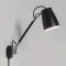 Astro Lighting Atelier Grande Wall fekete falikar (AST-1224016) E27 1 izzós IP20