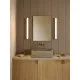 Astro Lighting Atticus 600 króm fürdőszobai LED tükörvilágítás (AST-1440001) LED 1 izzós IP44