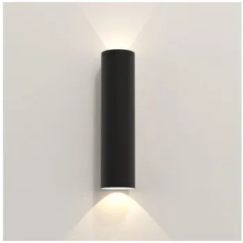 Astro Lighting Ava 300 fekete kültéri falikar (AST-1428009) GU10 2 izzós IP44