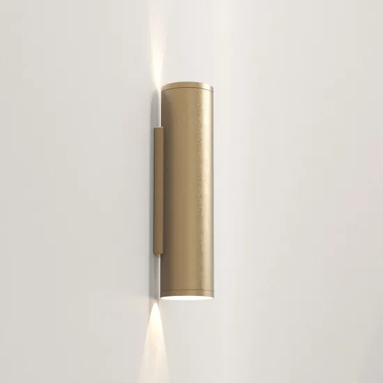 Astro Lighting Ava 300 sárgaréz kültéri falikar (AST-1428017) GU10 2 izzós IP44