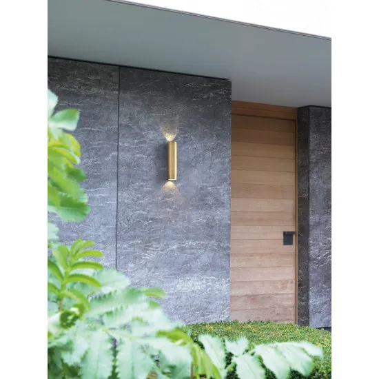 Astro Lighting Ava 300 sárgaréz kültéri falikar (AST-1428017) GU10 2 izzós IP44