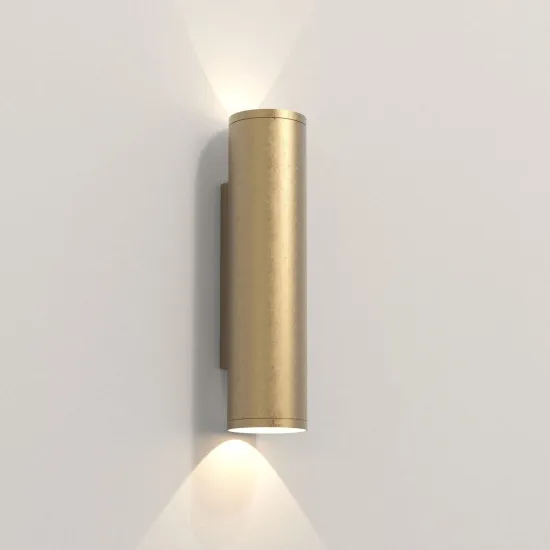 Astro Lighting Ava 300 sárgaréz kültéri falikar (AST-1428017) GU10 2 izzós IP44