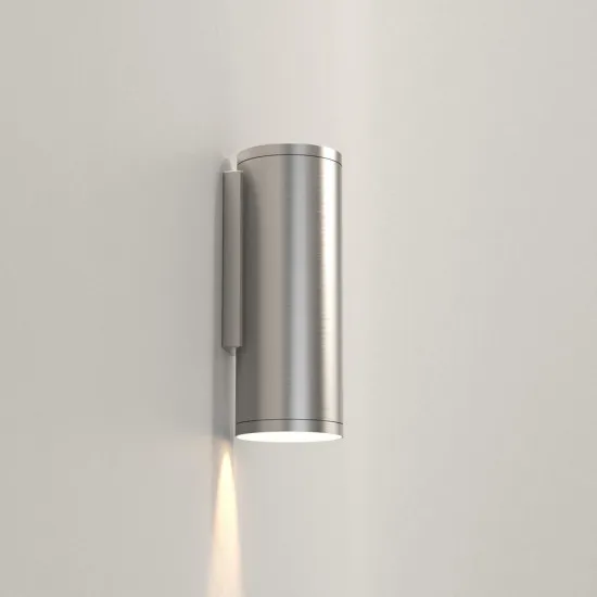 Astro Lighting Ava Coastal 200 acélszínű kültéri fali lámpa (AST-1428002) GU10 1 izzós IP44